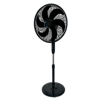 Ventilateur industriel oscillant à hauteur réglable, moderne, électrique, à moteur AC, en plastique, à 3 vitesses, écoénergétique, personnalisable