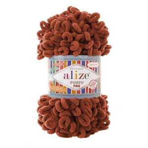 Alize Puffy Fine 90-Producto de hilo de fantasía Premium Taba - Product Image 1
