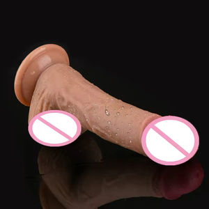 Pénis en forme de chenille réaliste, produit sexuel pour adultes, jouet de masturbation féminin avec ventouse - Product Image 6