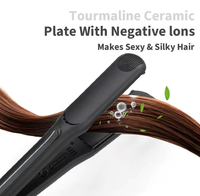 Lisseur à cheveux en titane MK-131 40W avec écran LED, vente en gros, température 450°F