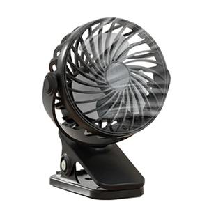 USB Rechargeable <b>Table</b> Fan Clip-on Type Portable <b>Mini</b> Desk Fan 360 Degree Rotation Adjustable Clip-on Fan for Student Dormitory - Product Image 1