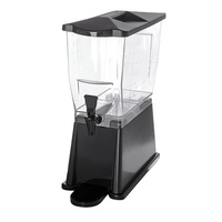 Meilleures ventes - Distributeur de boissons fraîches de 3 gallons, distributeur de jus noir mince, distributeur de boissons pour restaurant, hôtel, industrie