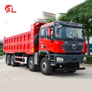 Shacman nouveau camion à benne basculante hors route avec 12 pneus pour mauvaises routes Caminhao Basculante Volquet