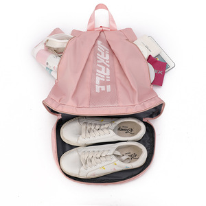 Sac de rangement de voyage de moins de 20L, grande capacité, sac à dos de sport durable et résistant à l'usure pour les sports de plein air, rose - Product Image 4