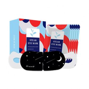 Masque oculaire jetable personnalisé auto-chauffant avec sangle élastique en coton tricoté, compresse chaude instantanée pour le sommeil nocturne, fourniture OEM - Product Image 3
