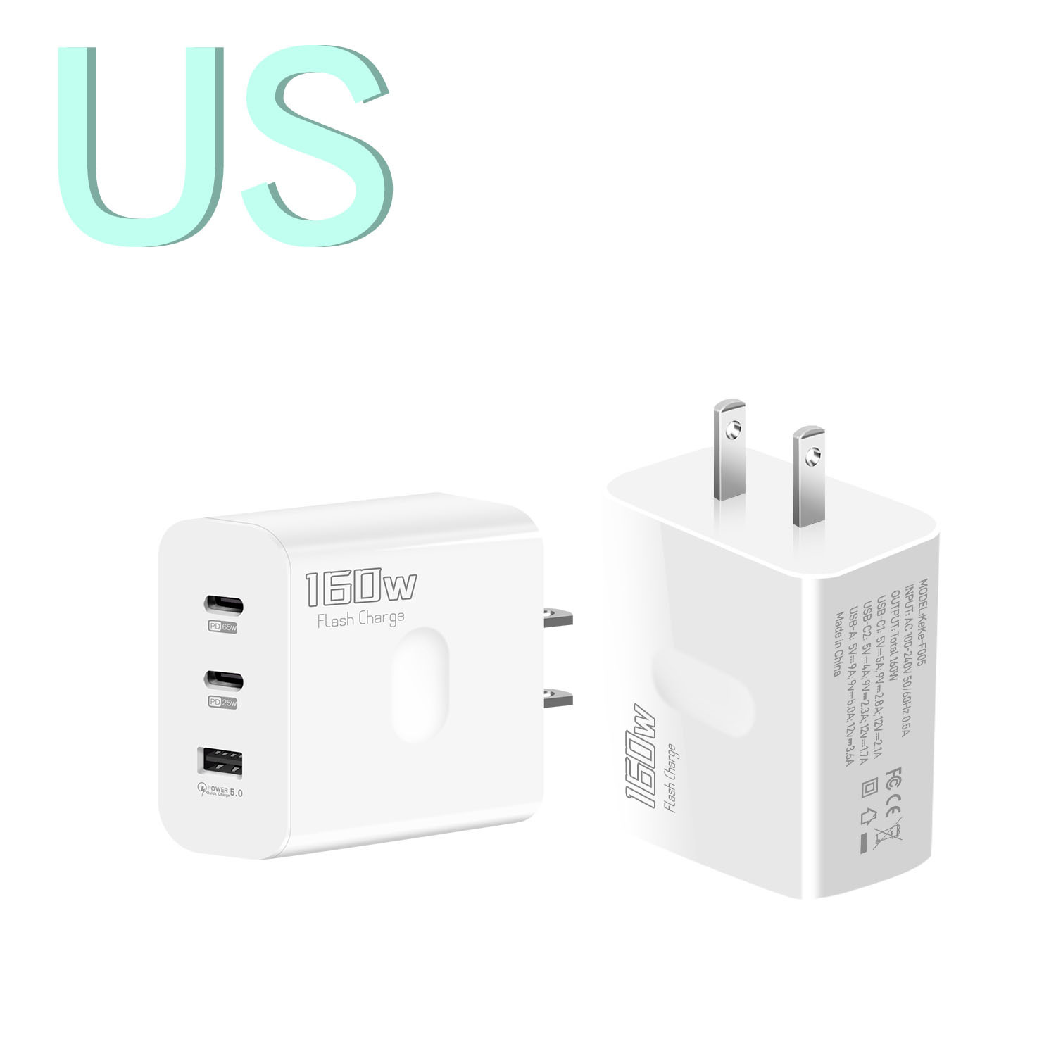 US White (เท้าแบน)