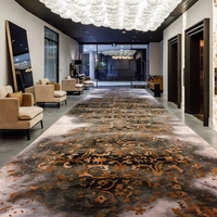 Tapis en laine tufté à la main, tapis en acrylique, tapis sur mesure, design moderne fait main pour salle à manger sous la table