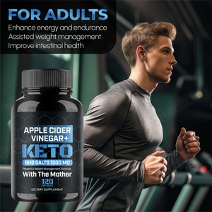 Vitahealthy OEM/ODM Capsules Keto au Vinaigre de Cidre de Pomme Végétalien 1500MG Sels de BHB pour Adultes Gestion du Poids Amélioration de l'Endurance - Product Image 3