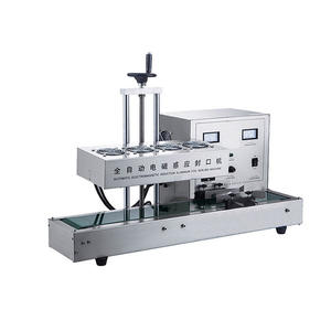 Sigillante automatico a induzione elettromagnetica continua a calore per bottiglie di plastica per animali domestici macchina sigillante per fogli di alluminio - Product Image 1