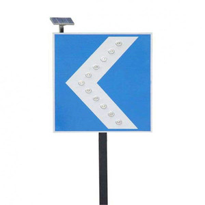 ป้ายไฟ LED แสดงทิศทางแบบกระพริบสำหรับถนน ป้ายเตือนจราจร LED สำหรับถนน ยี่ห้อ OEM - Product Image 1