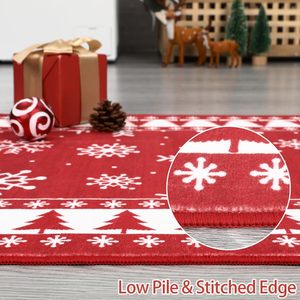 Tapis de sol en forme de flocon de neige pour sapin de Noël, antidérapant, lavable en machine, tapis pour salon, chambre à coucher, décoration de la maison, largeur 4 m, épaisseur 10 mm, en stock - Product Image 4