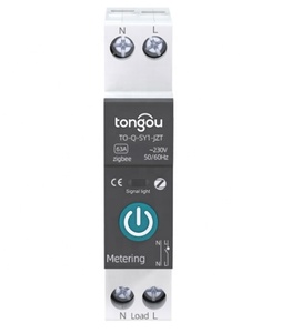 Interruptor inteligente Zigbee, disyuntor, control remoto inalámbrico, control remoto de teléfono, hogar inteligente, TO-Q-SY1-JZT - Product Image 1