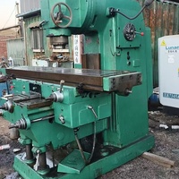 Fraiseuse de 1000 mm avec table large de 600 mm, machine universelle robuste pour le traitement des métaux à usage industriel