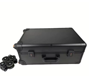 Custodia personalizzata a 5 file con ruote per carte graduate PSA SGC BVG - Scatola portaoggetti con trolley - Product Image 4