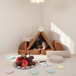 Disian Kids Modular Cushion Children's <b>Play</b> <b>Sofa</b> Compressed Folding <b>Sofa</b> Bed for Small Spaces - Product Image 5