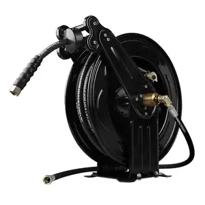 SPS High Pressure Washer Stainless Steel Hose reel 5000 PSI 50 FT Expand Pressure Washer Hose Water