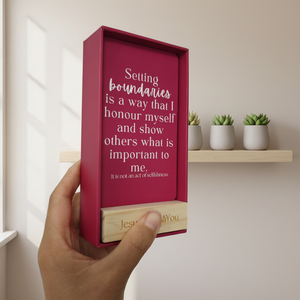 Tarjetas <span class=keywords><strong>de</strong></span> Inspiración y Ánimo Diario, Tarjetas Motivacionales Personalizadas para la Salud Mental, Tarjetas <span class=keywords><strong>de</strong></span> Afirmación para Chicas - Product Image 2