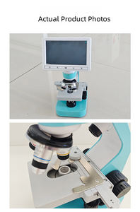 Nuovissimo microscopio veterinario portatile ad alta definizione per immagini leggere per l'ispezione dello sperma <span class=keywords><strong>animale</strong></span> e per uso veterinario sul campo - Product Image 6