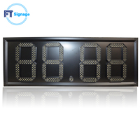 Pantalla LED Digital para Exteriores, Resistente al Agua, para Mostrar Precios de Combustible, IP65, Control Remoto RF, Tablero de Números LED Personalizable