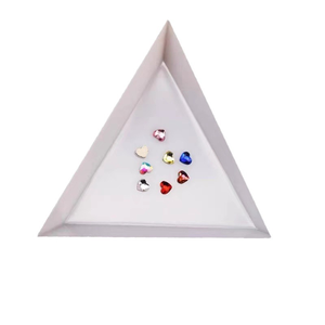 Ngọt Ngào trái tim bướm đá quý 3mm trái tim răng khoan mỹ phẩm răng đá quý thủy tinh răng đá quý pha lê chì miễn phí - Product Image 6