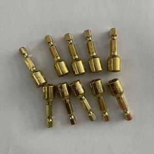 10 pièces <span class=keywords><strong>douille</strong></span> magnétique haute résistance couleur <span class=keywords><strong>tuile</strong></span> en acier hexagonale 8mm tête de <span class=keywords><strong>douille</strong></span> forte vent magnétique lot perceuse queue fil prise - Product Image 6