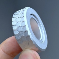 Anneau de segment C, jouet anti-stress EDC, Fidget Spinner high-tech, outil de décompression avec segments magnétiques à cliquet, en métal, Xc Youth