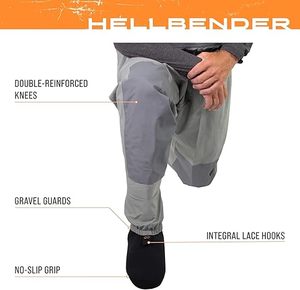 Vadeadores Transpirables con Puntera de Neopreno, Vadeadores Impermeables hasta el Pecho, Vadeadores Ligeros para Pesca con Mosca - Product Image 2