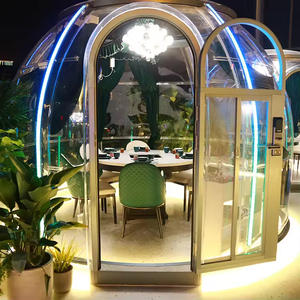 Domo Geodésico Moderno <span class=keywords><strong>de</strong></span> Policarbonato para Glamping al Aire Libre Tipo Iglú para <span class=keywords><strong>Casa</strong></span> Completa o Hotel, Material Transpirable <span class=keywords><strong>de</strong></span> PC RUIZHISTAR - Product Image 2