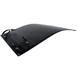 MAXSOLAR MAX-MF100 Panel Solar Semiflexible Ligero de 100W, 22.2V, 23% de Eficiencia, para Exteriores y Camping, Marco de Aluminio Anodizado MAX-MF100 H - Product Image 2