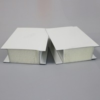 Isolation en mousse de polyuréthane/panneaux sandwich isolés pour murs et toits de maisons préfabriquées