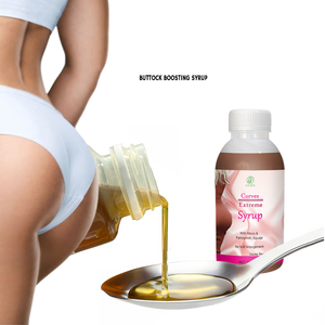 Sirop Prise De Fesses Et Hanches 100% Naturel - 200 Ml, Goût Fraise, Péremption 2026