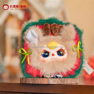 100% Authentique Série de boîtes à bijoux en peluche Baby Three, Boîte mystère, Figurine de rangement en PVC souple et velours, Thème Frozen, Jouet tendance, Cadeau d'anniversaire mignon - Product Image 6