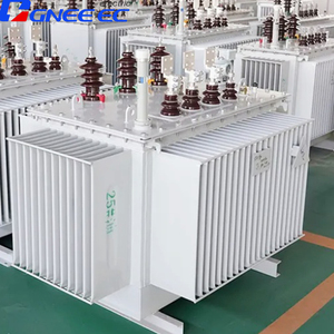 Trois 11kv 33kv MV & HV transformateur de puissance sous-station extérieure 3150 KVA transformateur de distribution immergé dans l'huile 630kVA 1500kVA 10kv - Product Image 3