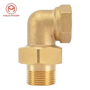 Bsp chủ đề cw617n giả mạo khuỷu tay Brass PN 16 tản nhiệt nén kết nối