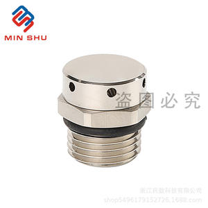 Appareil respiratoire à valve en laiton nickelé étanche, à pression équilibrée, à LED, conçu sur mesure, M20 M16 M12 - Product Image 2