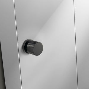 Минималистский роскошный Лидер продаж дизайн невидимая дверная ручка Современная твердая латунная накатанная дверная ручка с защелкой из матовой латуни - Product Image 5