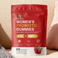 Vitamine halal Glowende Huid Gummies Probiotische Gummies voor vrouwen Fabrikanten vitamine dikke darm gezondheid Probiotische gummies voor vrouwen