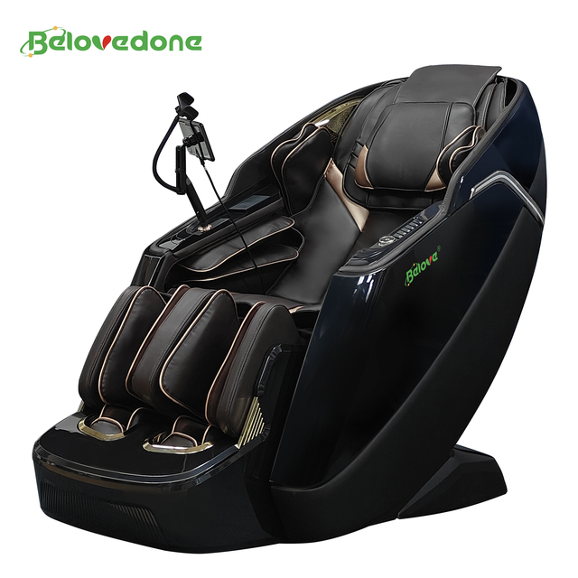Electric AI Smart 4D Zero Gravity Full Body Massage Chair Whole Body Air Pressure Intelligent Voice Control High-end LCD