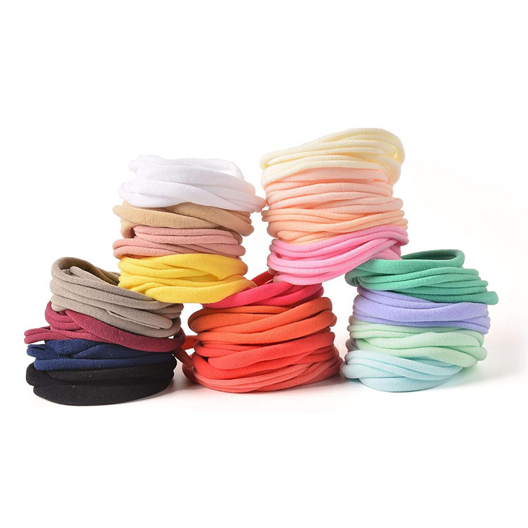 Phụ Kiện Tóc Ban Nhạc Trẻ Sơ Sinh Bé Mềm Elastics Nylon Headbands Hairbands Cho Trẻ Sơ Sinh Cô Gái Trẻ Sơ Sinh Trẻ Mới Biết Đi Trẻ Em Tự Làm