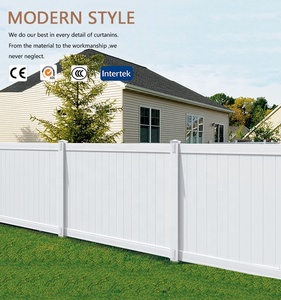 Clôture de jardin <span class=keywords><strong>en</strong></span> PVC, 5 pièces, panneaux de clôture <span class=keywords><strong>en</strong></span> vinyle, bon marché, <span class=keywords><strong>prix</strong></span> Direct usine - Product Image 2