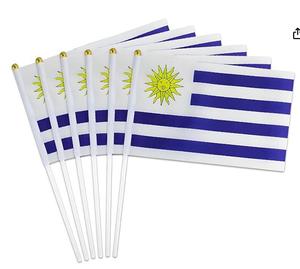 Drapeaux à agiter à la main personnalisés pour le jour du match de football 2026, 48 pays, en polyester de haute qualité, imprimés numériquement, promotion <span class=keywords><strong>France</strong></span> - Product Image 5