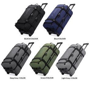 Borsa da Viaggio Personalizzata Impermeabile con Ruote, <span class=keywords><strong>Borsone</strong></span> Sportivo con Trolley, Borsa da Palestra con Ruote - Product Image 2
