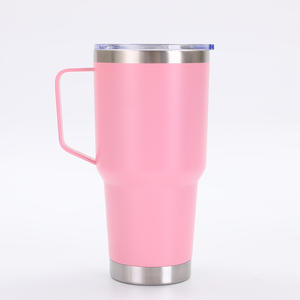 Termo de vacío de acero inoxidable 304 con mango moderno de 30oz, botella de agua aislada de gran capacidad para viajes, Camping para niños - Product Image 5