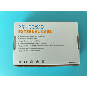 Tốc Độ Cao <span class=keywords><strong>SATA</strong></span> Trong Suốt HDD Trường Hợp USB3.0 Đĩa Cứng Bao Vây Adapter 2.5Inch HDD Bao Vây Trường Hợp - Product Image 4