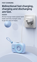 Offre Spéciale : Powerbanks Magnétiques avec Câble, 8000 mAh, 10000 mAh, Mini, 22,5 W, Chargeur Portable Type C PD, Chargeur Sans Fil