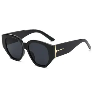 Different Face Shield Wide Frame Trending Oversized Brand Designer Lunettes De Lecture Versage Luxury Sunglasses