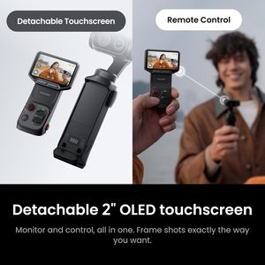 Paquete Insta360 Luna Ultra Endurance, Cámara de Vlogging 4K Resistente al Agua 30m, Lentes Duales Leica, Zoom 12x, Sensor de 1 Pulgada, Desmontable, 2 Pulgadas - Product Image 2