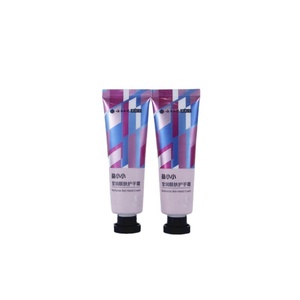 30-180ml plastic soft hand cream tube aluminum packaging tube with octagonal cap empty cosmetic laminated tube