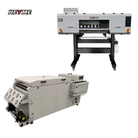 Kaus Printer DTF otomatis, kelas atas 60cm 70cm dengan 4 kepala kondisi baru dan garansi tinta pigmen 1 tahun