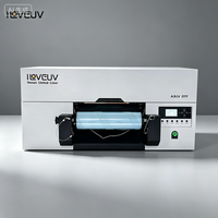 Printer UV DTF Roll to Roll 30cm Pabrik A3 dengan Printhead Tunggal I3200HD untuk Cetak Logo pada Cangkir, Botol, Kotak, Stiker Kristal